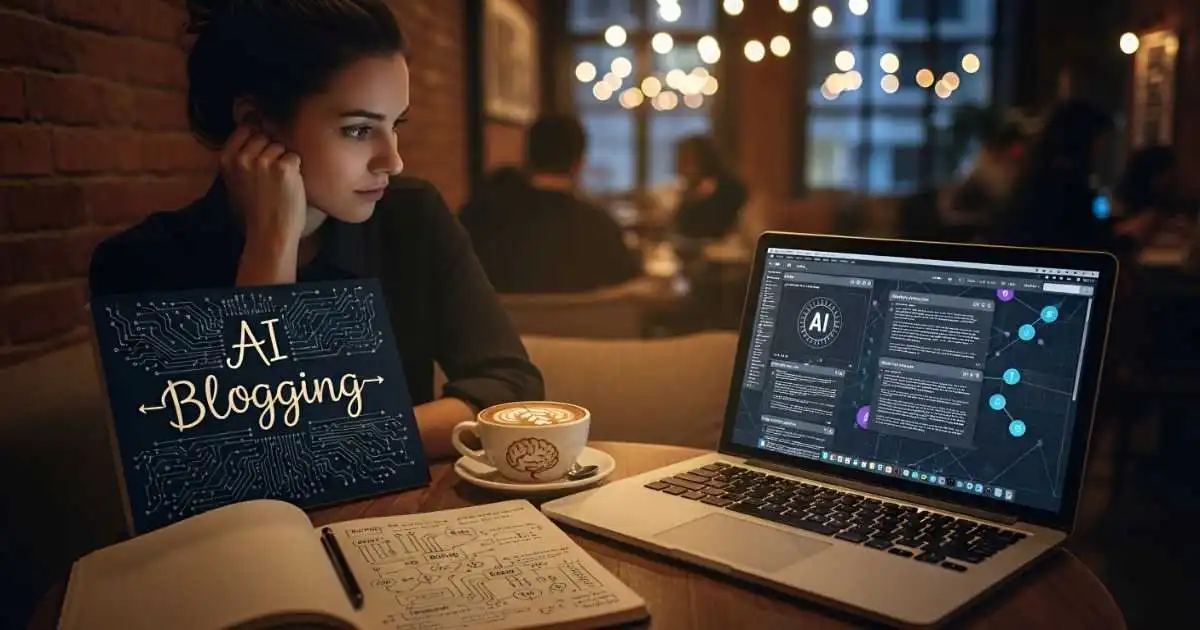 AI blogging guide 2026 - step by step process to start a profitable blog with AI